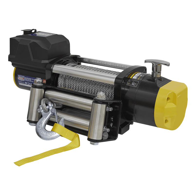 Sealey Winches 12V Industrial Recovery Winch 5675kg (12500lb) Line Pull-RW5675 5054511382266 RW5675 - Buy Direct from Spare and Square