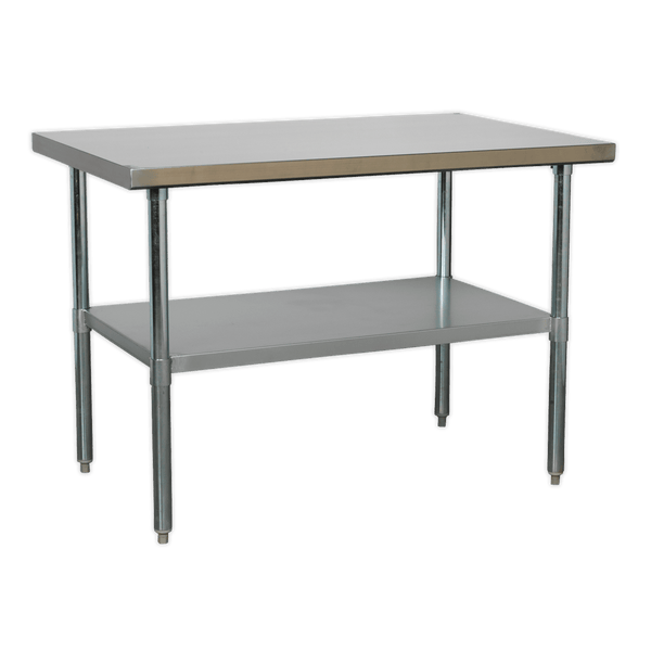 Sealey Workbenches 1.2m Stainless Steel Workbench-AP1248SS 5054511372052 AP1248SS - Buy Direct from Spare and Square