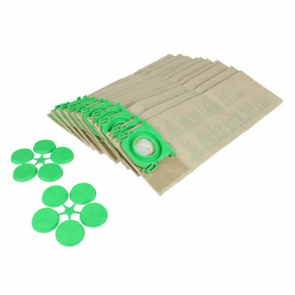 Sebo Vacuum Spares Genuine Sebo 5093PC - Paper Dustbags suitable for ALL X series models - 10 pack 5093PC - Buy Direct from Spare and Square