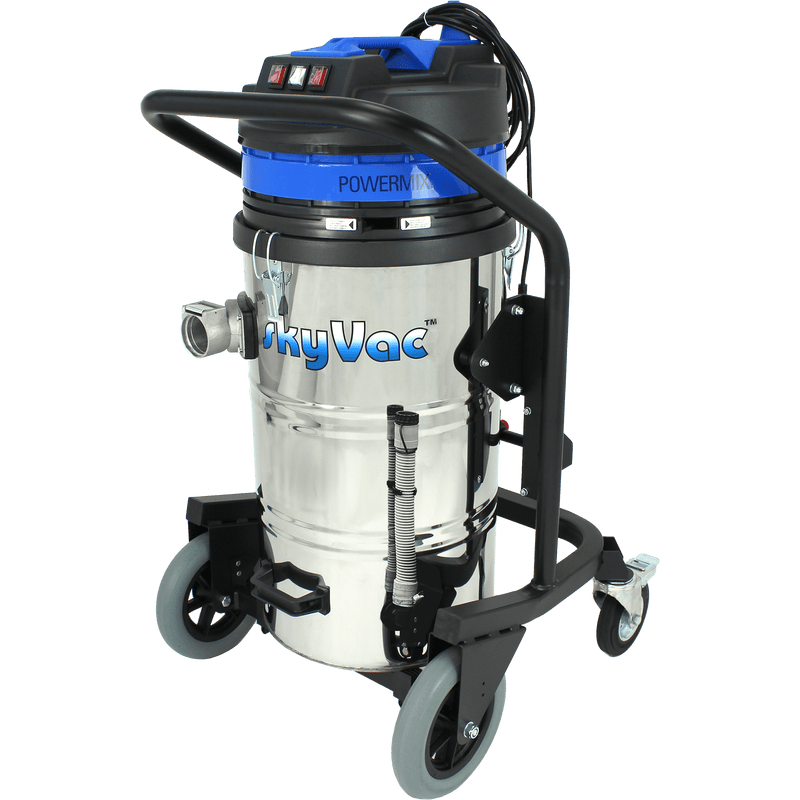 SkyVac Vacuum Cleaner SkyVac Industrial 85 With High Reach Pole Set - Triple Motor Machine With Upto 40ft Reach - Buy Direct from Spare and Square