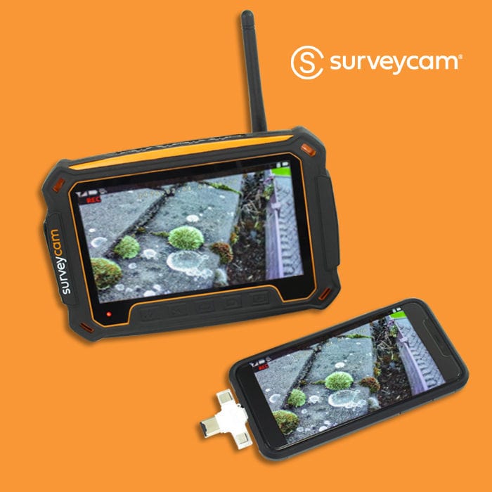 SkyVac Vacuum Spares SurveyCam High-Level Inspection System For External or Internal Projects - Buy Direct from Spare and Square