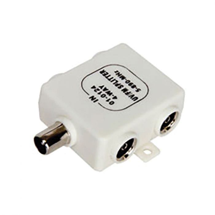 Spare and Square Audio Visual Jegs 4 Way Splitter Pre Packed JZ030D - Buy Direct from Spare and Square