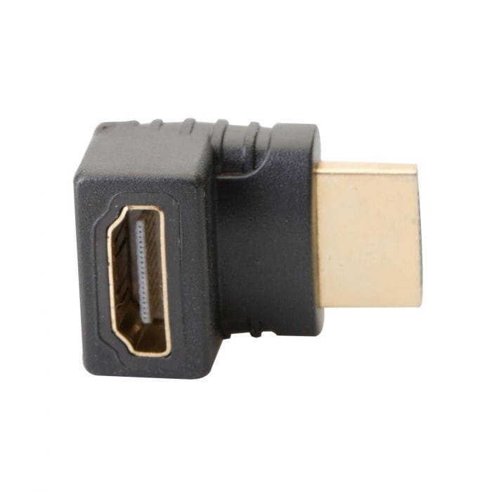 Spare and Square Audio Visual Jegs Hdmi Right Angle Adaptor 90 Degree Left JAE712 - Buy Direct from Spare and Square