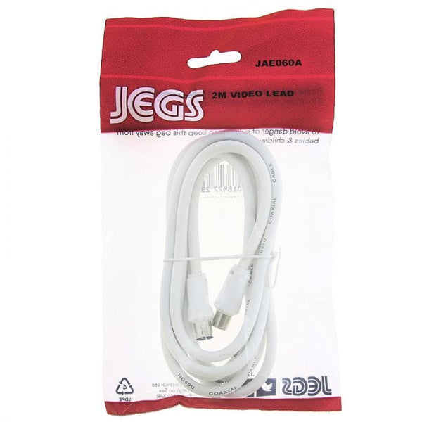 Spare and Square Audio Visual Jegs Tv Fly Lead Plug - Socket 2M JAE060A - Buy Direct from Spare and Square