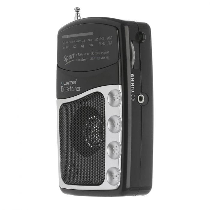 Spare and Square Audio Visual Lloytron Entertainer 2 Band Portable Radio JAB776 - Buy Direct from Spare and Square