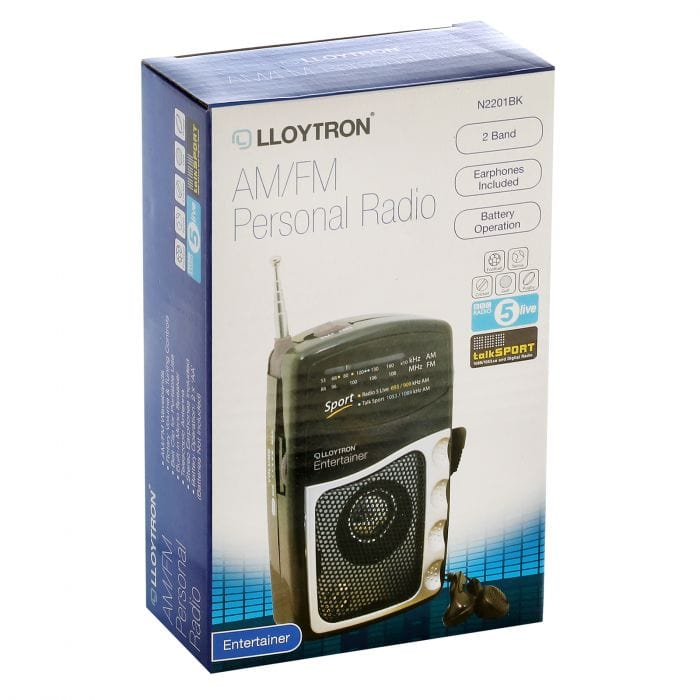 Spare and Square Audio Visual Lloytron Entertainer 2 Band Portable Radio JAB776 - Buy Direct from Spare and Square