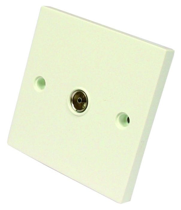 Spare and Square Audio Visual TV Outlet Flush Single MX36XQ - Buy Direct from Spare and Square