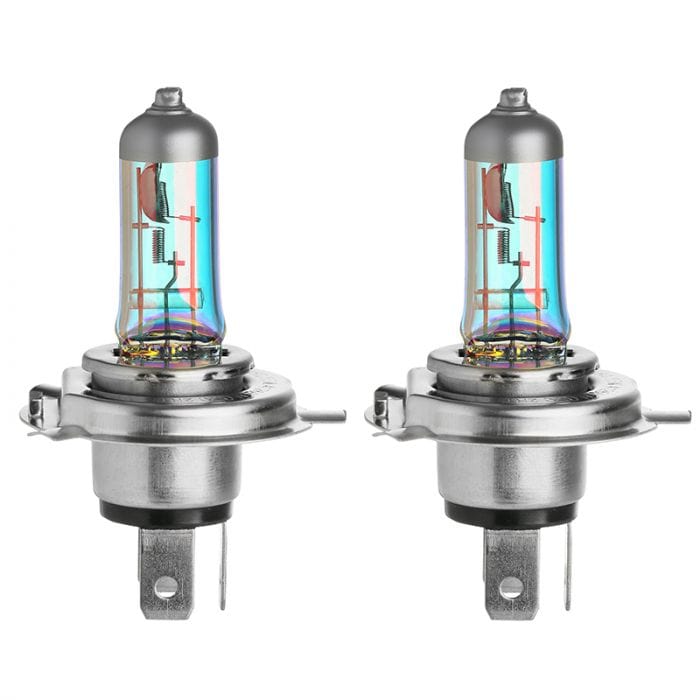 Spare and Square Automotive Brookstone 2Pc Blue Xenon H4 Headlight Bulb Set JD887 - Buy Direct from Spare and Square