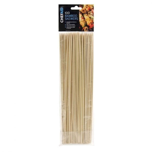 Spare and Square BBQ Chef Aid 30.5cm Bamboo Skewers 100 Pack HS1478 - Buy Direct from Spare and Square