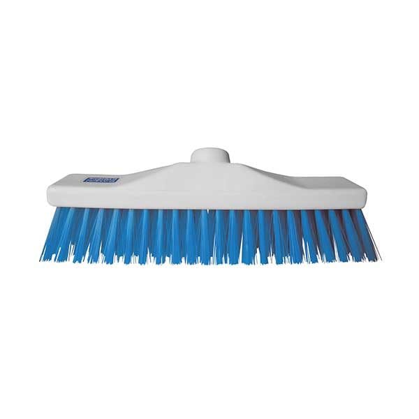 Spare and Square Brooms Blue 30cm Stiff Broom - Colour Coded CB02B - Buy Direct from Spare and Square