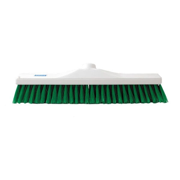 Spare and Square Brooms Green 40cm Soft Broom - Colour Coded CB04G - Buy Direct from Spare and Square
