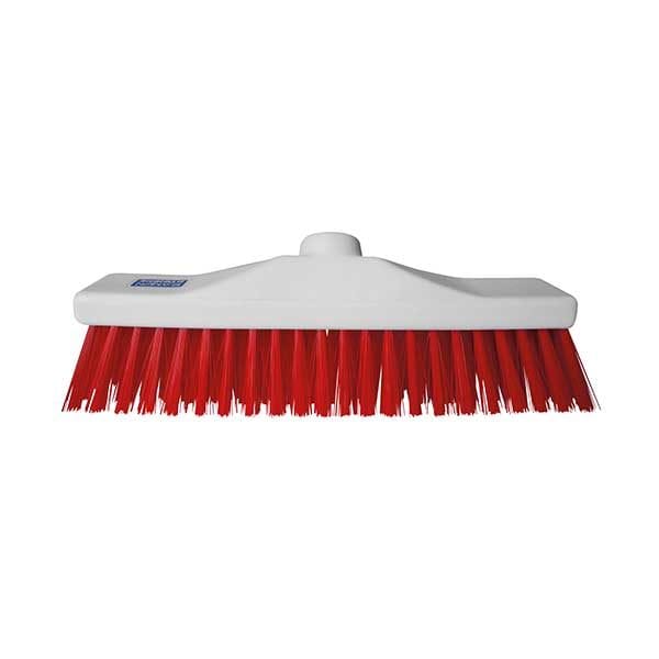 Spare and Square Brooms Red 30cm Stiff Broom - Colour Coded CB02R - Buy Direct from Spare and Square