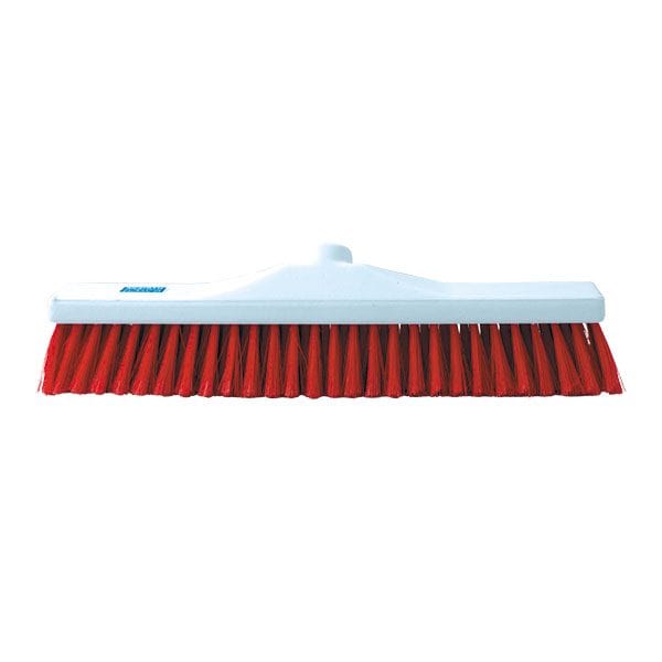 Spare and Square Brooms Red 40cm Soft Broom - Colour Coded CB04R - Buy Direct from Spare and Square