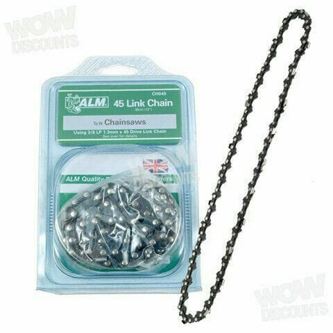 Spare and Square Chainsaw Spares Universal Chainsaw Replacement Chain - 30cm/12", 45 Drive Link 32-GL-71 - Buy Direct from Spare and Square