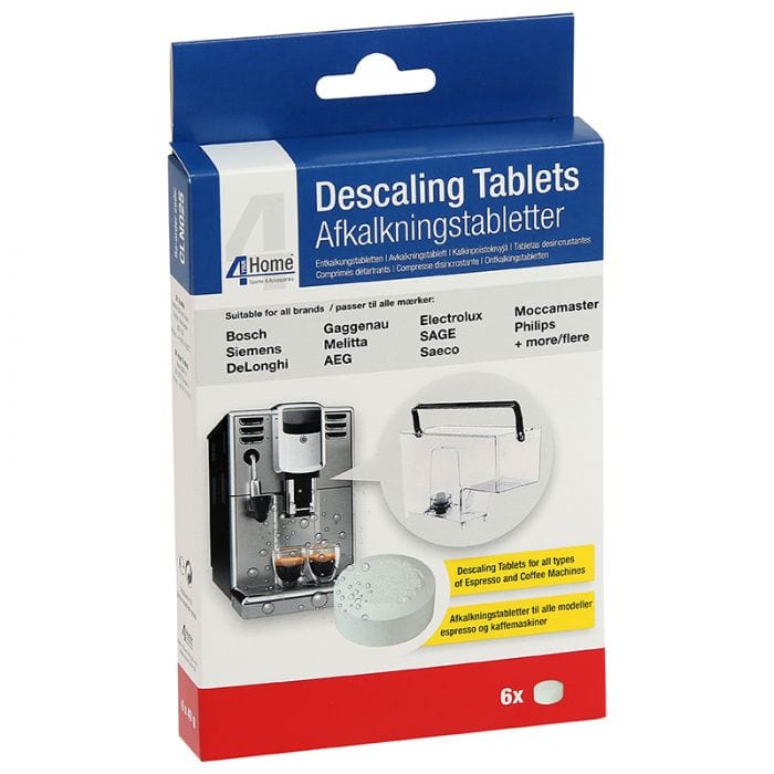 Spare and Square Cleaning Chemicals Coffee Maker Descaling Tablets (Pack Of 6) CLN025 - Buy Direct from Spare and Square