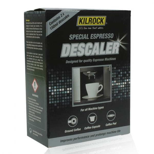 Spare and Square Cleaning Chemicals Kilrock Coffee Maker Descaler (Pack Of 2) ESPRESSODESC - Buy Direct from Spare and Square