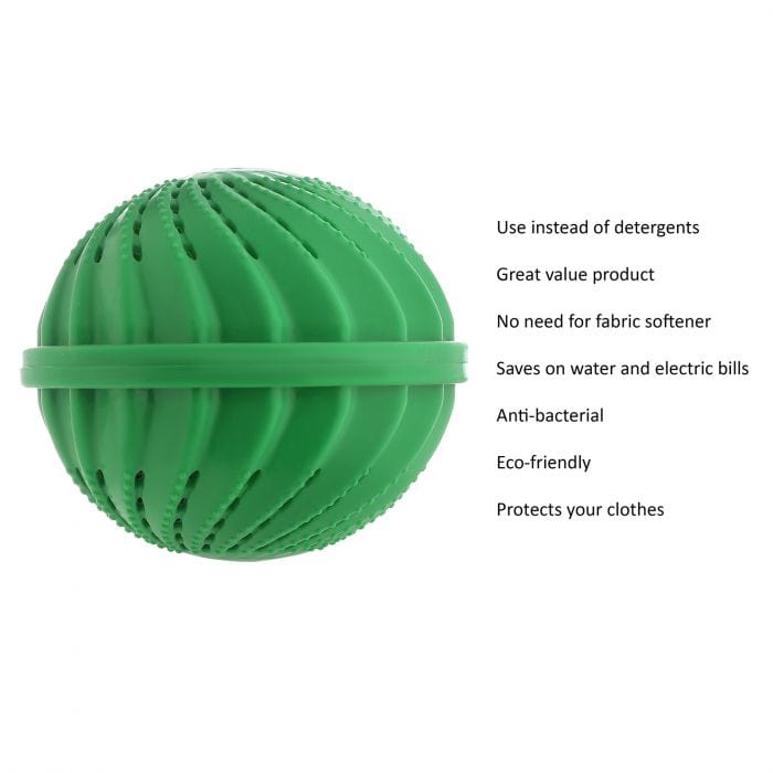 Spare and Square Cleaning Chemicals Magic Ball - Lets You Wash Without Detergents - Eco Friendly - Green MIS700 - Buy Direct from Spare and Square