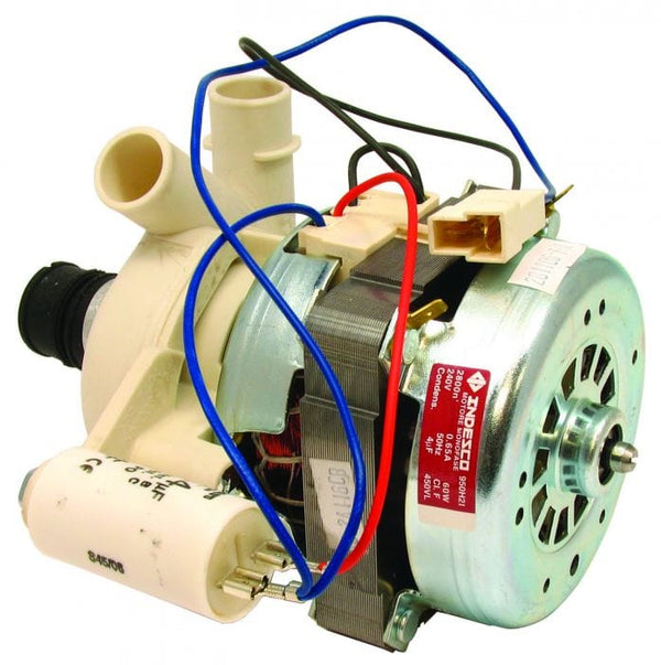 Spare and Square Dishwasher Spares Dishwasher Wash Motor Pump Assembly 240v 60w C00077118 - Buy Direct from Spare and Square