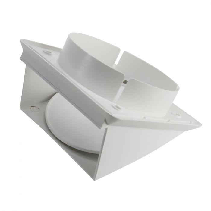 Spare and Square Dryer Spares Tumble Dryer 125mm Dia Cowl With Non Return Flap VT68 - Buy Direct from Spare and Square