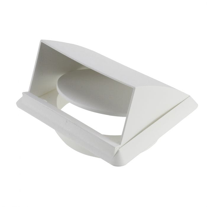 Spare and Square Dryer Spares Tumble Dryer 125mm Dia Cowl With Non Return Flap VT68 - Buy Direct from Spare and Square