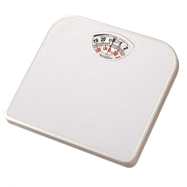 Spare and Square Electrical Miscellaneous Hanson 120Kg Compact White Mechanical Bathroom Scales JS9386 - Buy Direct from Spare and Square