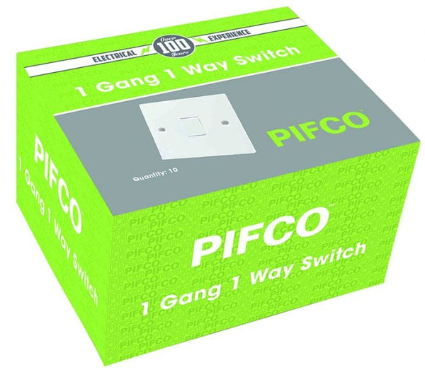 Spare and Square Electrical Miscellaneous Jegs 1 Gang 1 Way Wall Switch JF3000 - Buy Direct from Spare and Square