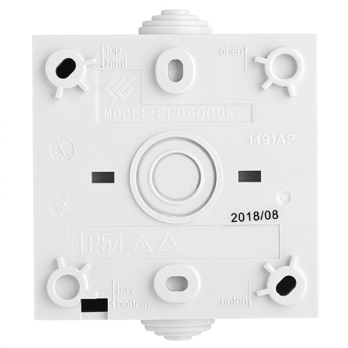 Spare and Square Electrical Miscellaneous Jegs 1 Gang Unswitched Ip54 Weatherproof Socket JF210D - Buy Direct from Spare and Square