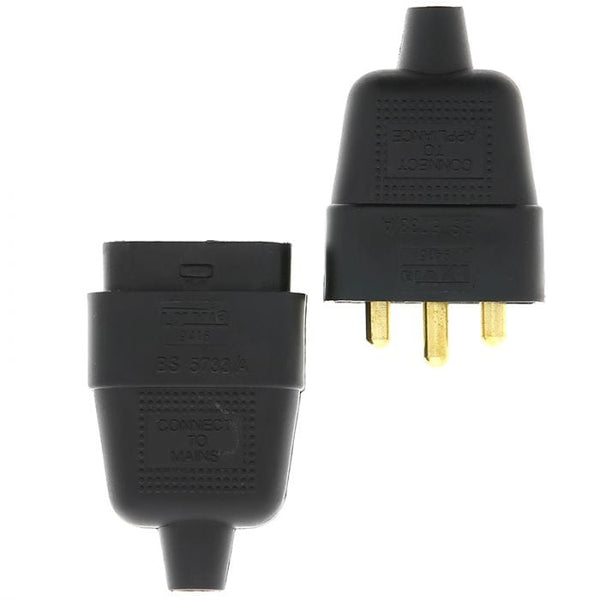 Spare and Square Electrical Miscellaneous Jegs 10 Amp Black 3 Pin Connector PPJ009PB - Buy Direct from Spare and Square