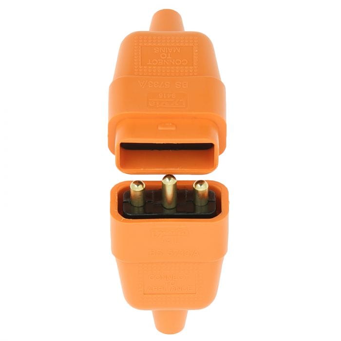 Spare and Square Electrical Miscellaneous Jegs 10 Amp Orange 3 Pin Connector PPJ009PT - Buy Direct from Spare and Square