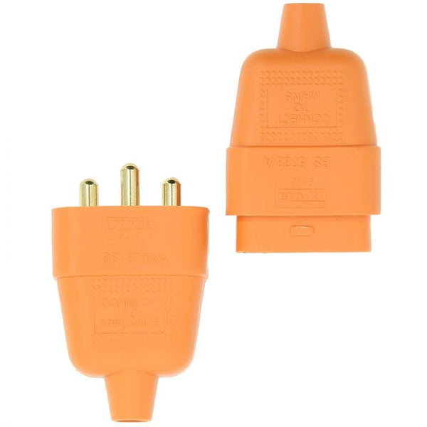 Spare and Square Electrical Miscellaneous Jegs 10 Amp Orange 3 Pin Connector PPJ009PT - Buy Direct from Spare and Square