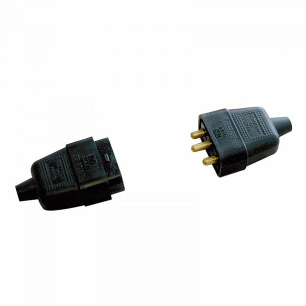 Spare and Square Electrical Miscellaneous Jegs 10A 3 Pin Connector Black JF062B - Buy Direct from Spare and Square