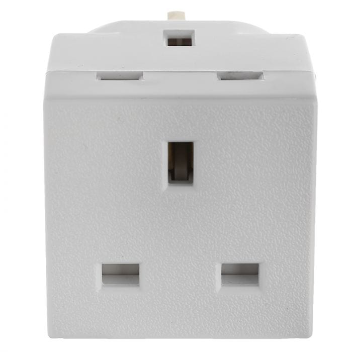 Spare and Square Electrical Miscellaneous Jegs 13 Amp 2 Way Socket Plug Adaptor PPJ020X - Buy Direct from Spare and Square