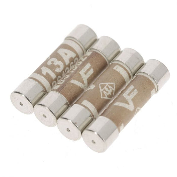 Spare and Square Electrical Miscellaneous Jegs 13 Amp British Plug Fuses - Pack Of 4 PPJ111-13 - Buy Direct from Spare and Square