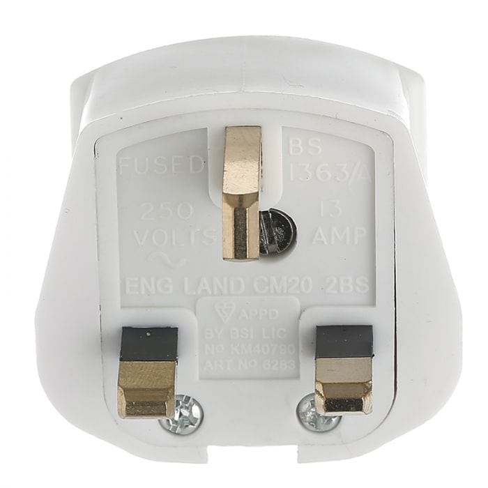 Spare and Square Electrical Miscellaneous Jegs 13 Amp Resilient Plug Fused PPJ010 - Buy Direct from Spare and Square