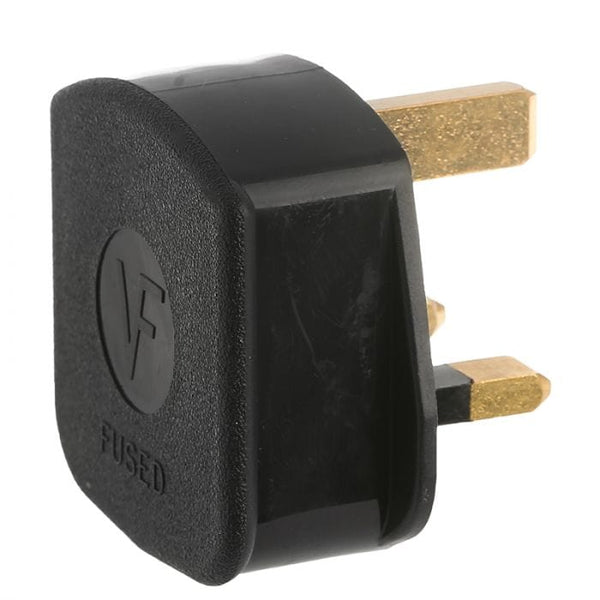 Spare and Square Electrical Miscellaneous Jegs 13 Amp Rubber Plug Black PPJ010BK - Buy Direct from Spare and Square