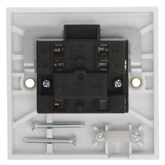 Spare and Square Electrical Miscellaneous Jegs 13 Amp Unswitched Fused Spur PPJ060D - Buy Direct from Spare and Square