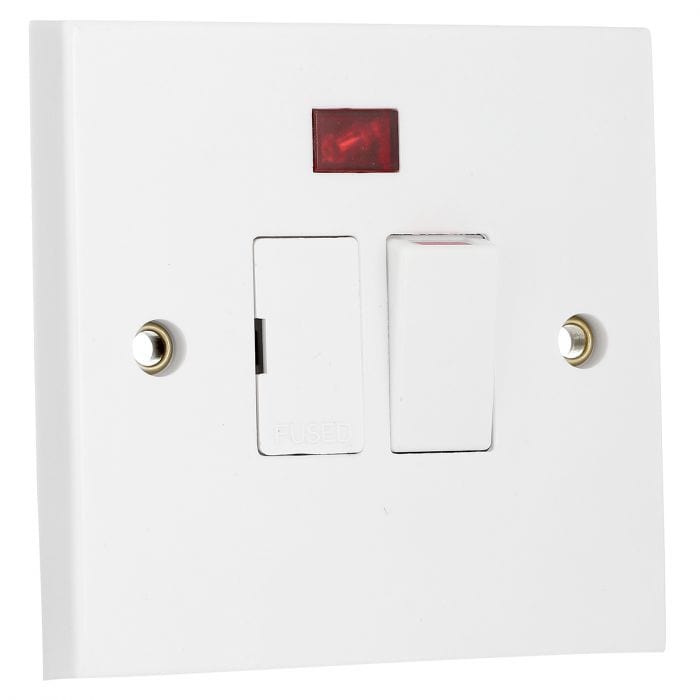 Spare and Square Electrical Miscellaneous Jegs 13A Switch Fused Spur JF742 - Buy Direct from Spare and Square