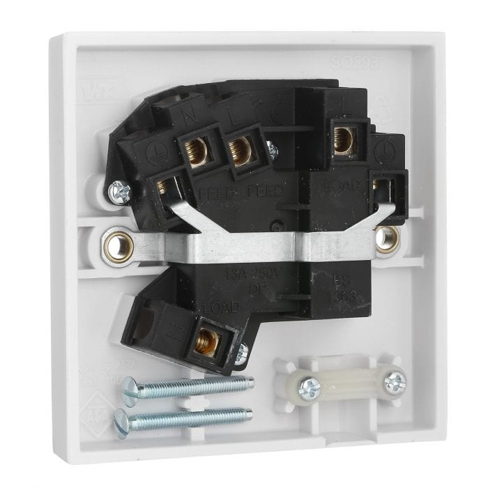 Spare and Square Electrical Miscellaneous Jegs 13A Switch Fused Spur JF742 - Buy Direct from Spare and Square