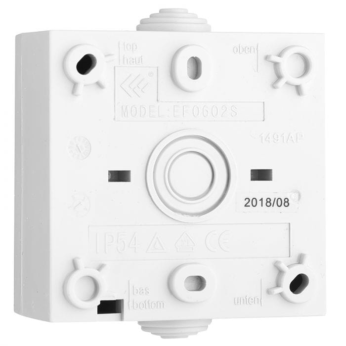 Spare and Square Electrical Miscellaneous Jegs 2 Gang 1 Way Ip54 Weatherproof Switch JF216D - Buy Direct from Spare and Square