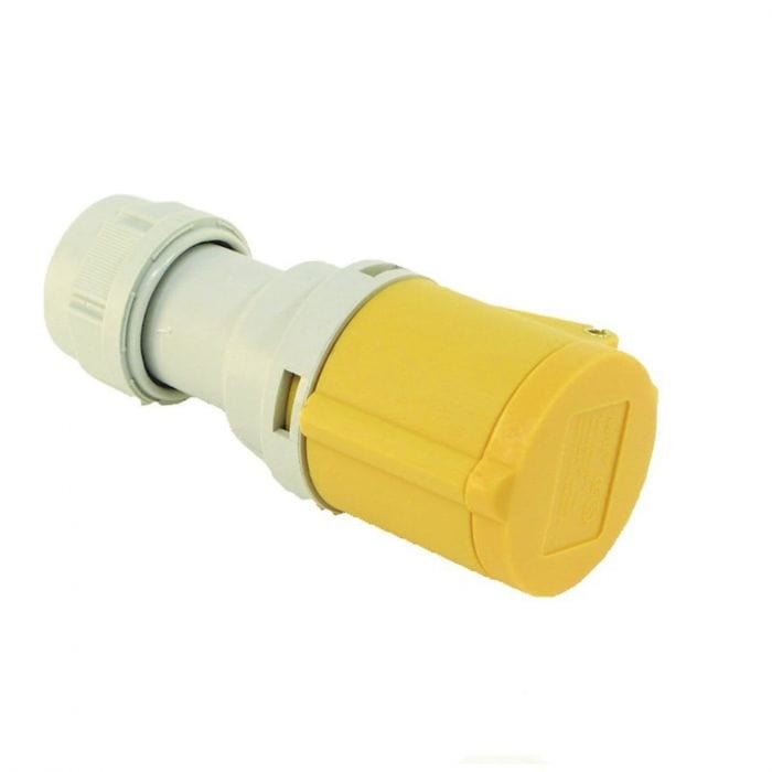 Spare and Square Electrical Miscellaneous Jegs 2 P And E 16A 110V In Line Industrial Socket Yellow JF570 - Buy Direct from Spare and Square