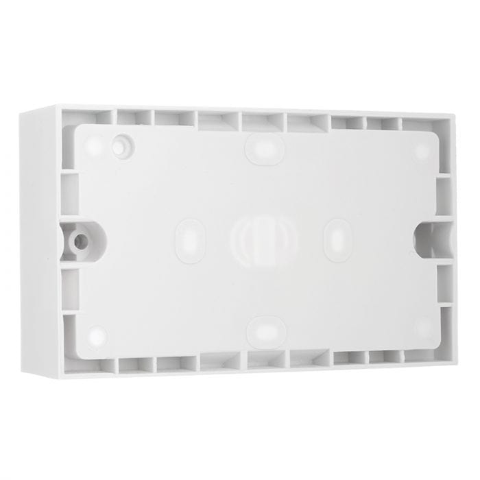 Spare and Square Electrical Miscellaneous Jegs 32mm Double Pattress Box JF783 - Buy Direct from Spare and Square