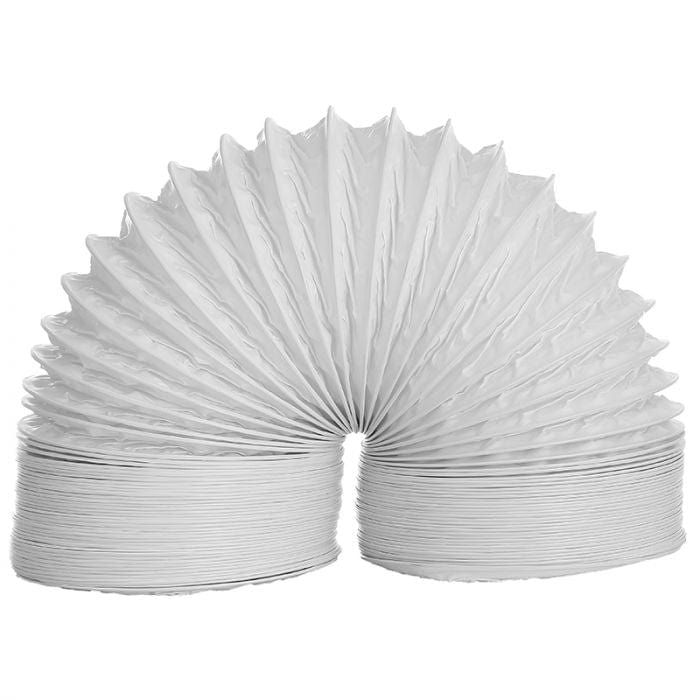 Spare and Square Electrical Miscellaneous Jegs 4 Inch Pvc Flexible Ducting 3M White JM080 - Buy Direct from Spare and Square