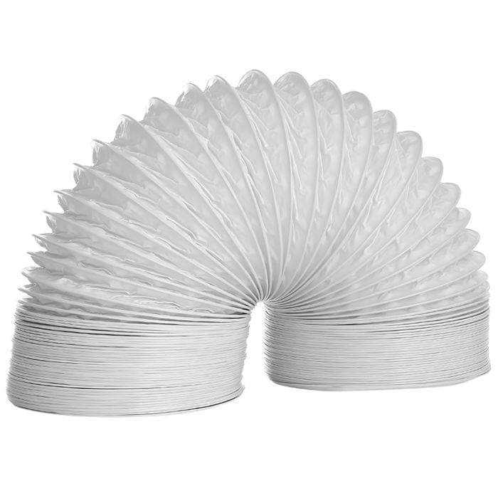 Spare and Square Electrical Miscellaneous Jegs 4 Inch Pvc Flexible Ducting 3M White JM080 - Buy Direct from Spare and Square