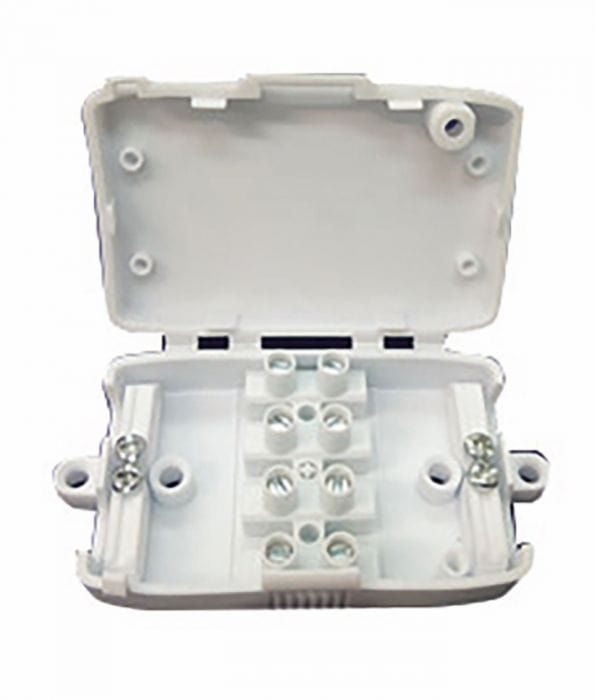 Spare and Square Electrical Miscellaneous Jegs 4 Way 10A Junction Connection Box White PPJ102W - Buy Direct from Spare and Square