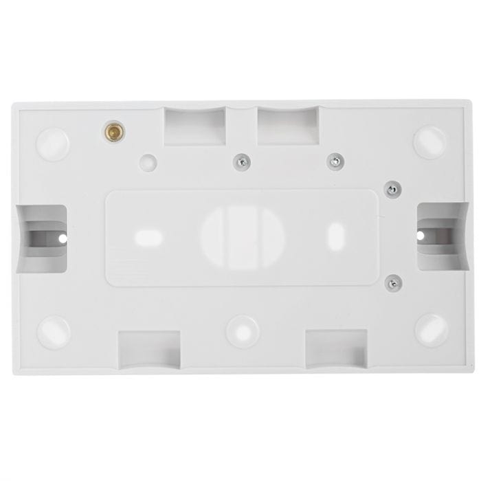 Spare and Square Electrical Miscellaneous Jegs 45mm Double Pattress Box JF783A - Buy Direct from Spare and Square