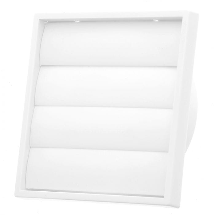 Spare and Square Electrical Miscellaneous Jegs 6 Inch Backdraught Shutter White JM058WH - Buy Direct from Spare and Square