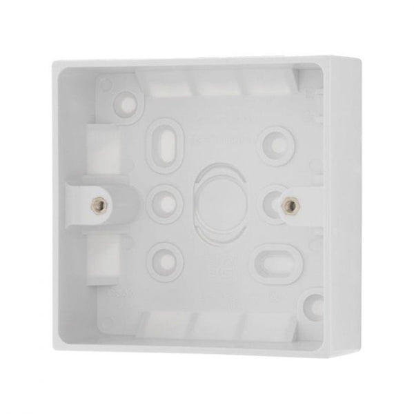 Spare and Square Electrical Miscellaneous Jegs Bg 1 Gang Socket PattrESs Box 32mm JF341 - Buy Direct from Spare and Square