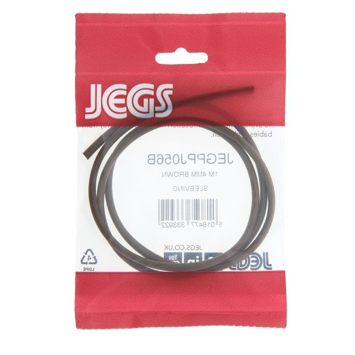 Spare and Square Electrical Miscellaneous Jegs Brown Wire Cable Sleeve - 4mm - 1 Metre PPJ056B - Buy Direct from Spare and Square