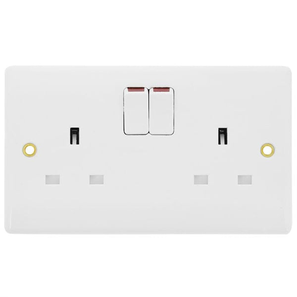 Spare and Square Electrical Miscellaneous Jegs Contract 13A Switched Fused Spur JF741 - Buy Direct from Spare and Square