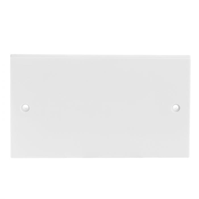 Spare and Square Electrical Miscellaneous Jegs Double Blanking Plate White JF781 - Buy Direct from Spare and Square